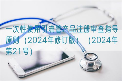 一次性使用引流管产品注册审查指导原则（2024年修订版）（2024年第21号）