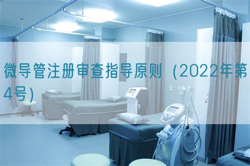 微导管注册审查指导原则(2022年第4号)(图1) 微导管注册审查指导原则(2022年第4号)(图1)