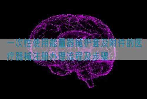 一次性使用能量器械护套及附件的医疗器械注册办理流程及步骤(图1)