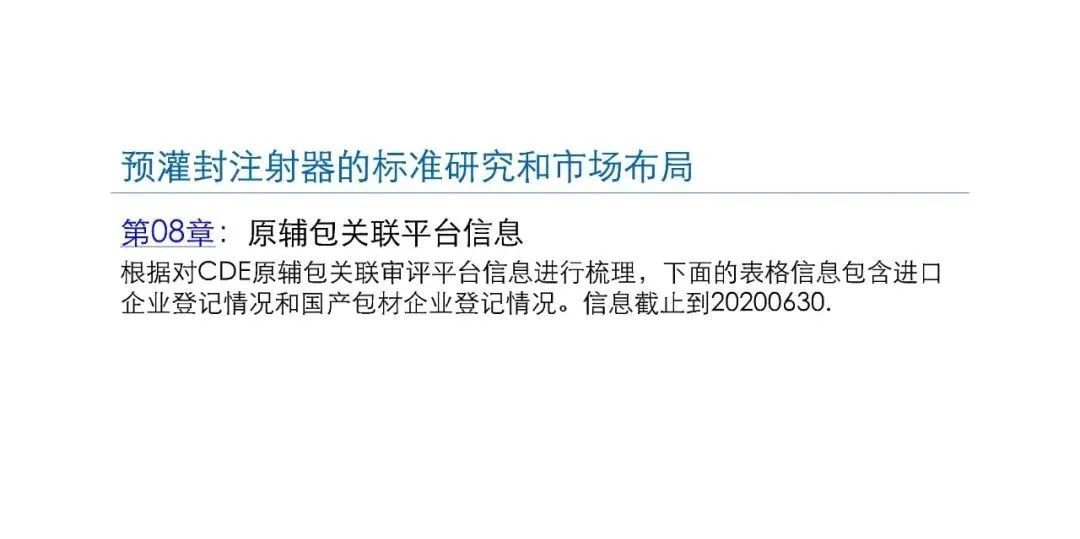 预灌封注射器的标准研究及市场布局(图63) 预灌封注射器的标准研究及市场布局(图63)